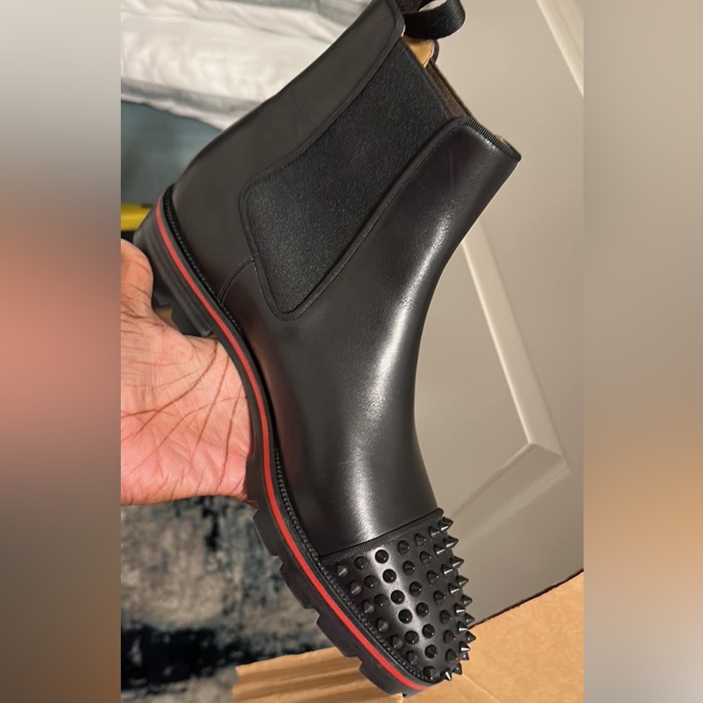 Men Christian Louboutin boots, never worn